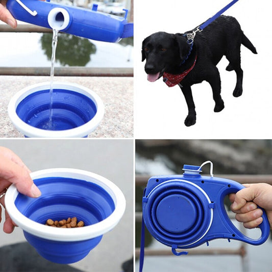 Dog Leash  Water Bottle Bowl