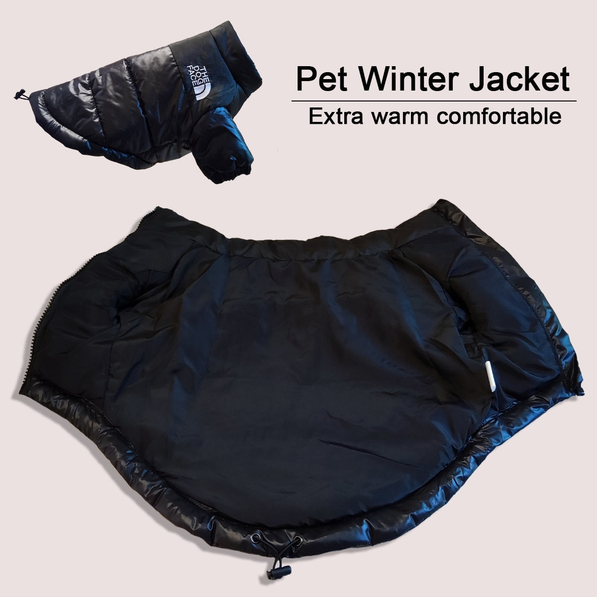 Winter Pet Clothes - Warm Windproof Reflective Coats